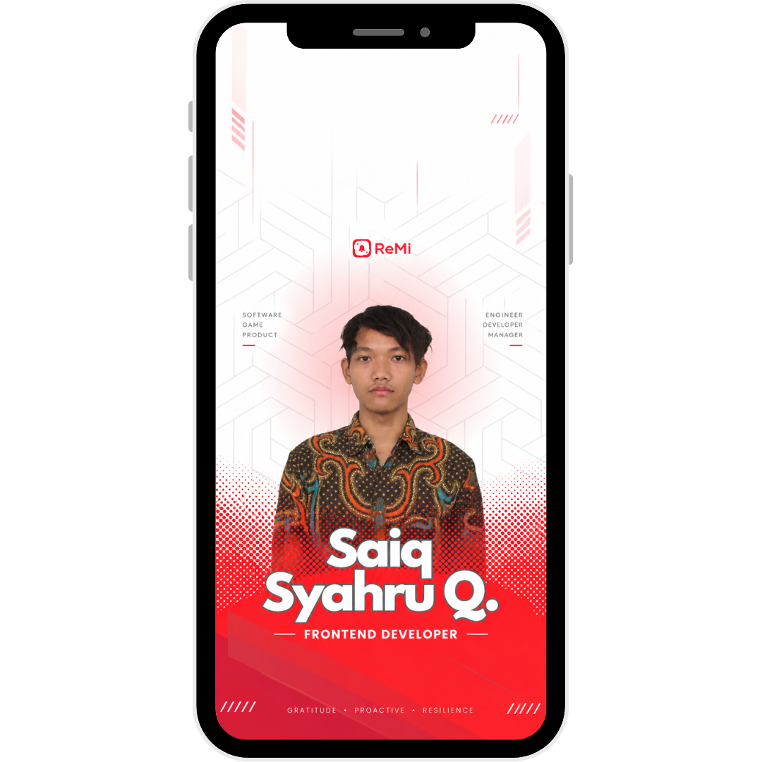 Saiq working on software development skills