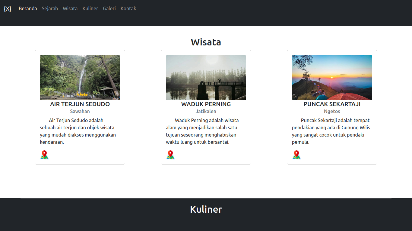 Nganjuk project screenshot